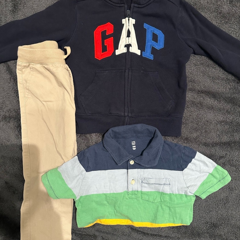 GAP Kids Hoodie and Polo Set